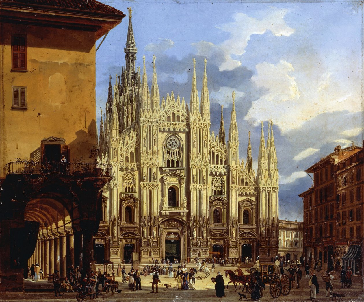 Milano, Piazza del Duomo (katedralpladsen) af Frederico Moja