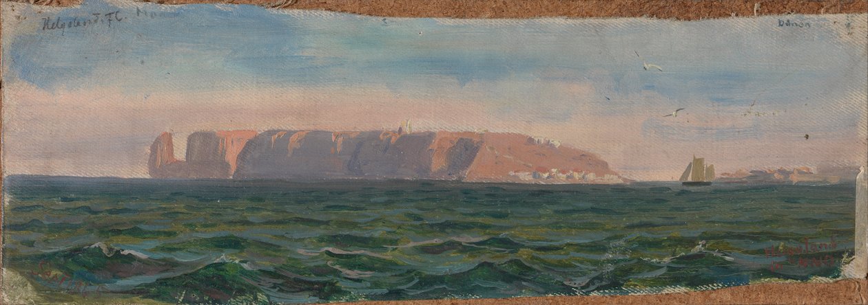 Ud for Helgoland af Frederik Collett