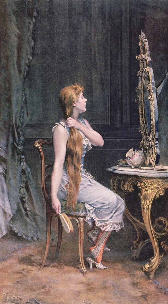 Guldhår, 1894 af Frederik Hendrik Kaemmerer