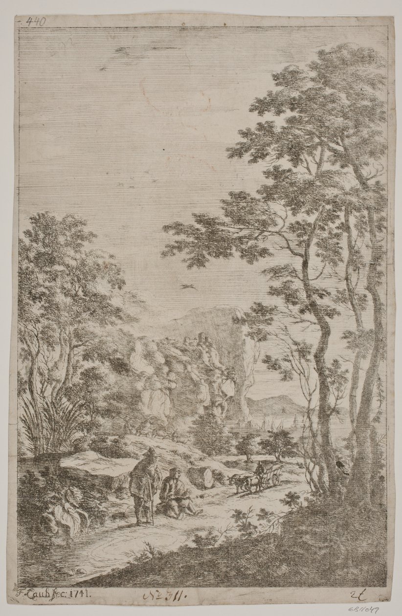 Bjergegn af Frederik Laub