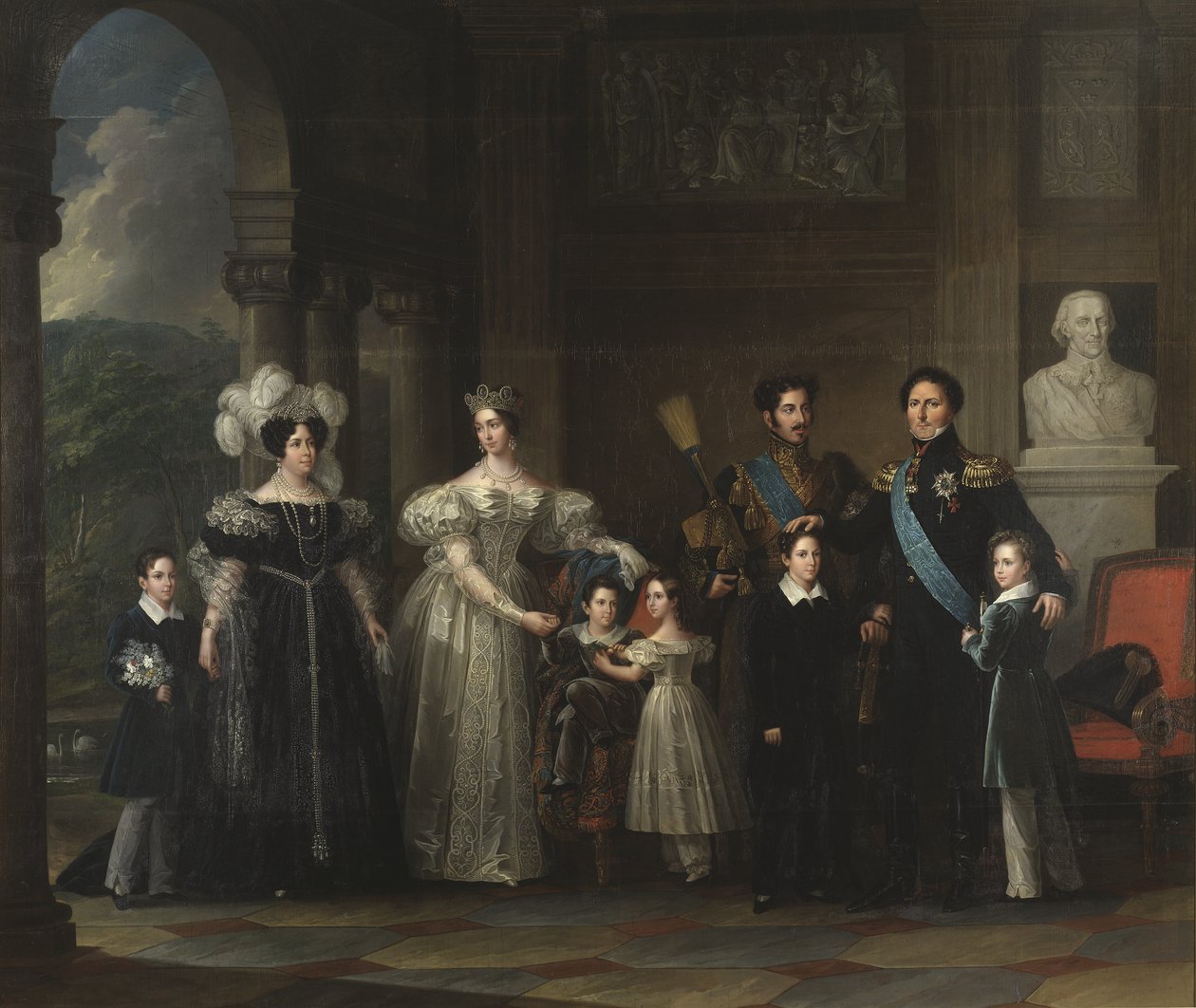 Familien Bernadotte, 1837 af Fredric Westin