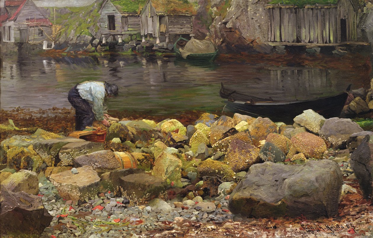 Ved Fisher Shack af Fredrik Kolstoe