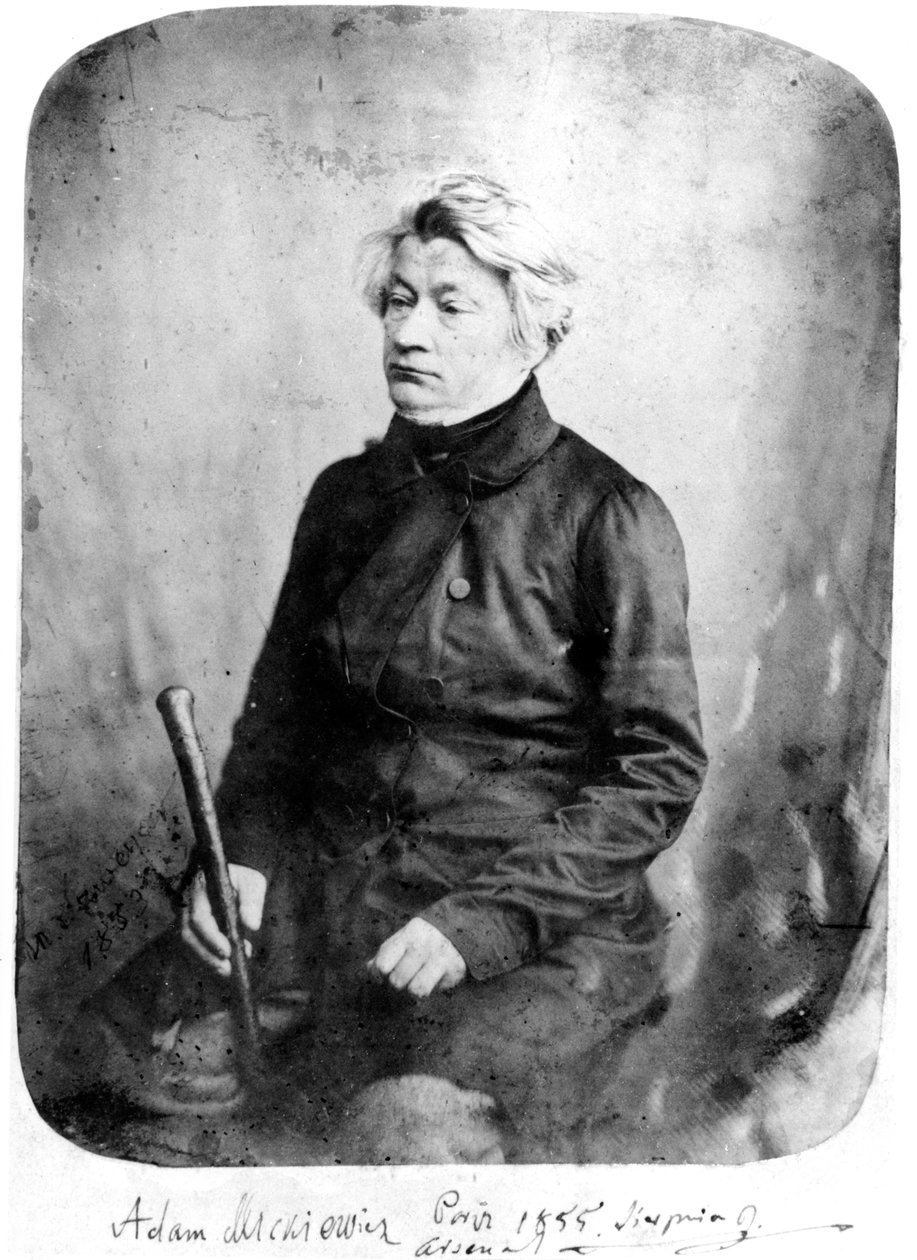 Adam Mickiewicz, 1855 af French Photographer