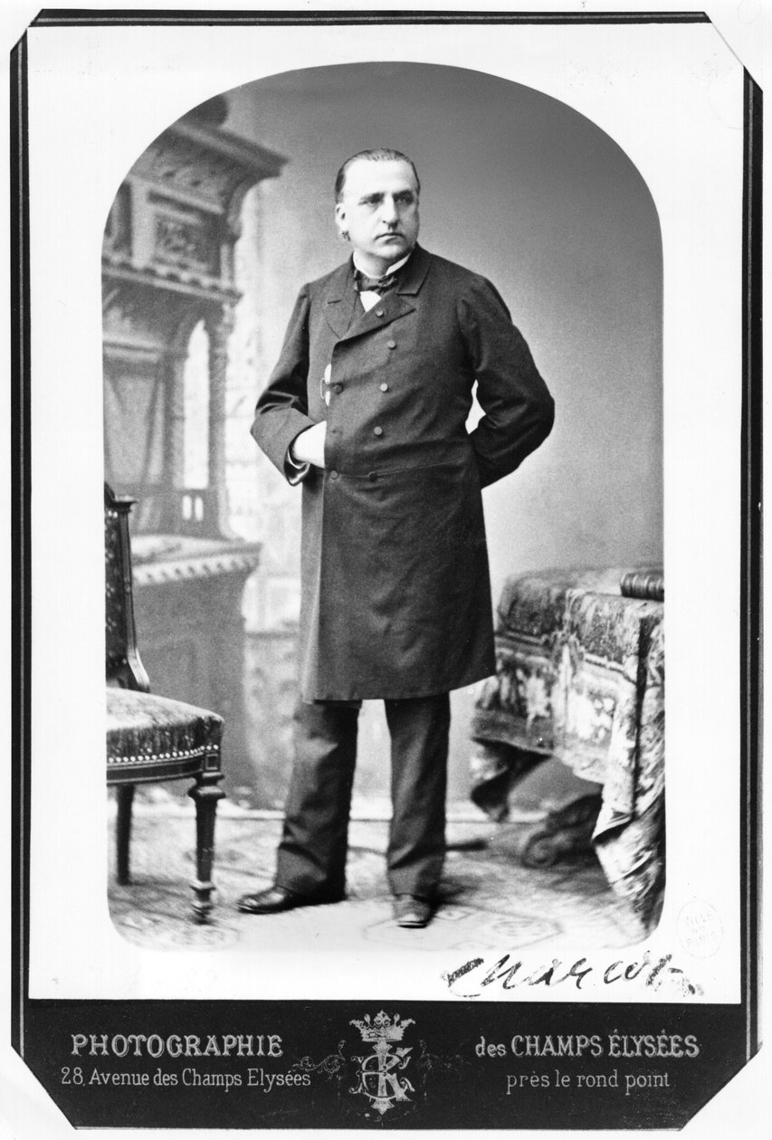 Læge Jean Martin Charcot (1825-93) af French Photographer