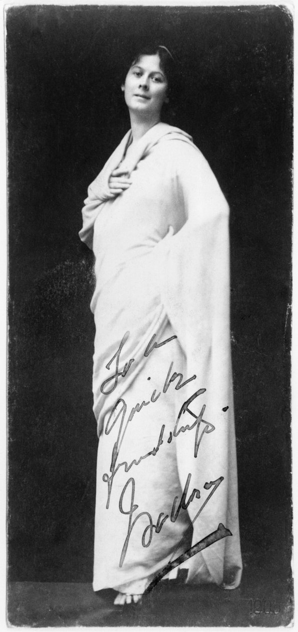 Isadora Duncan (1877-1927) af French Photographer