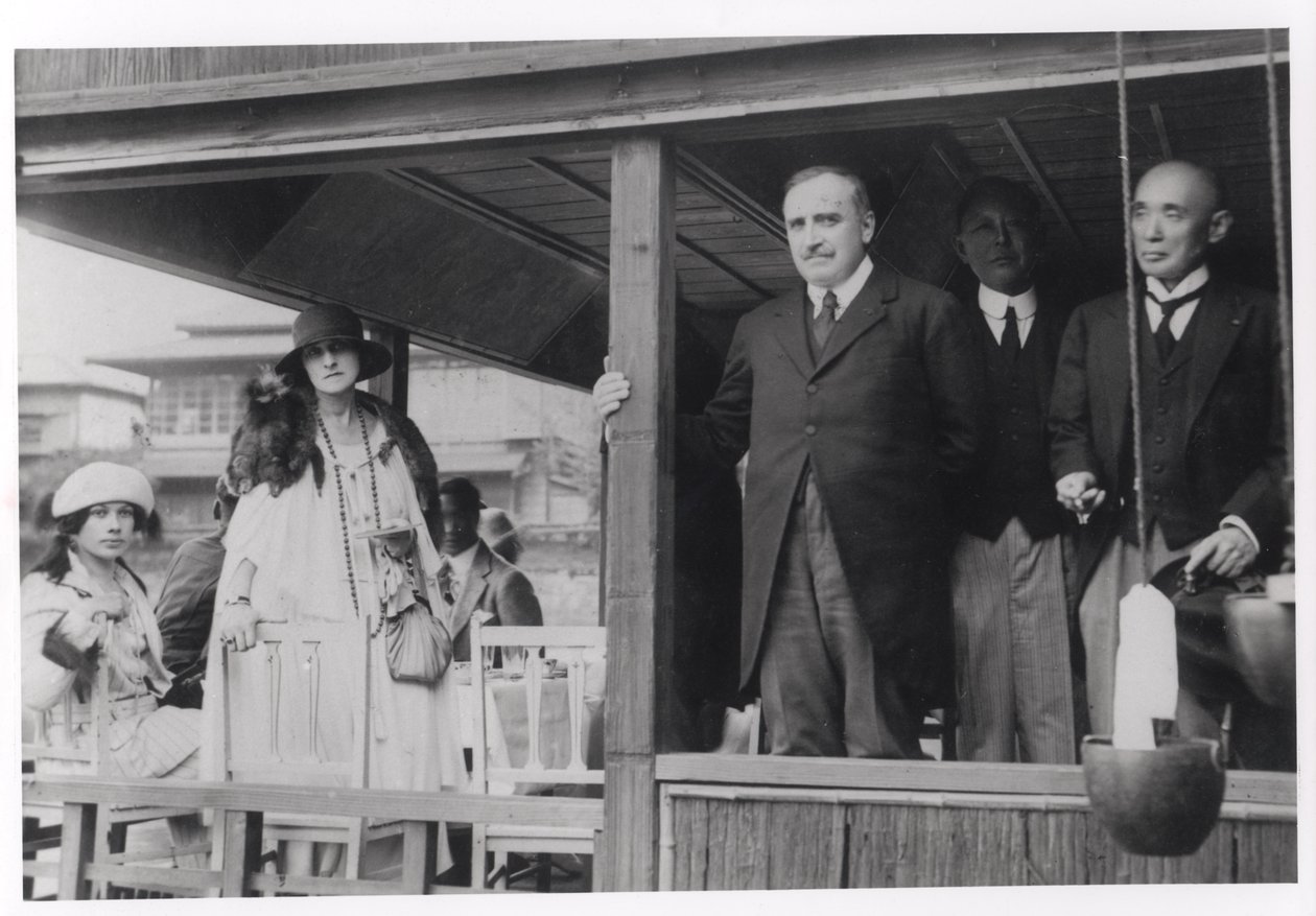 Paul Claudel (1868-1955) i Japan, 1921 af French Photographer