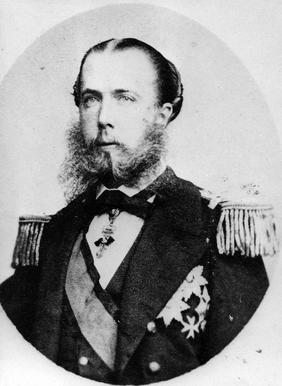 Portræt af kejser Maximilian af Mexico, ca.1860
