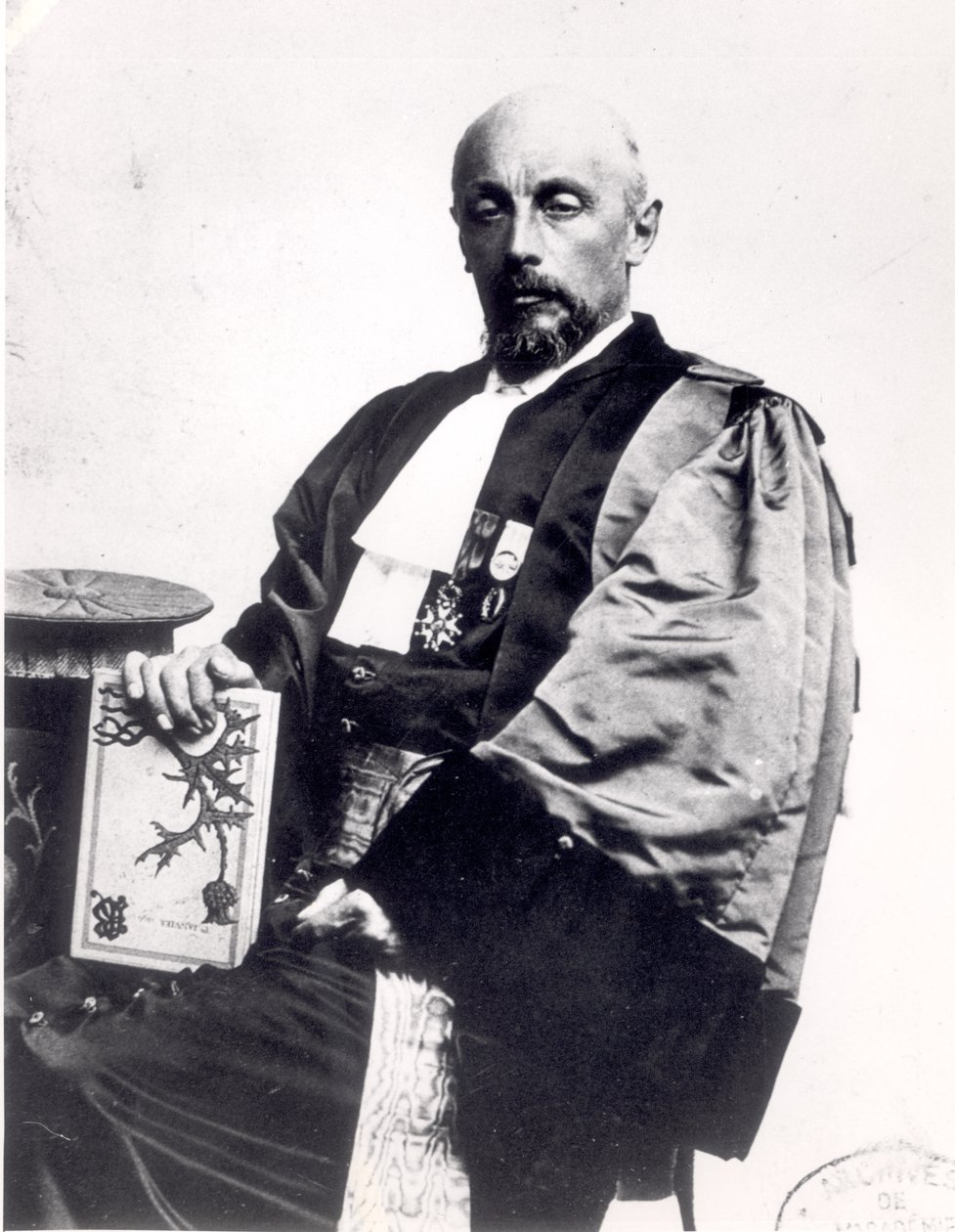 Rene Prosper Blondlot (1849-1930) af French Photographer