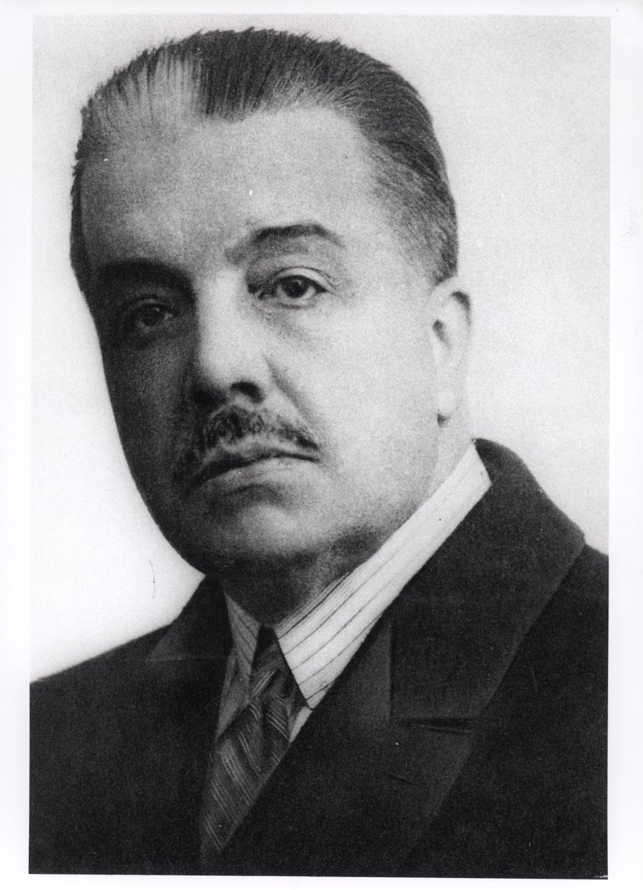 Sergei Pavlovich Diaghilev (1872-1929) af French Photographer