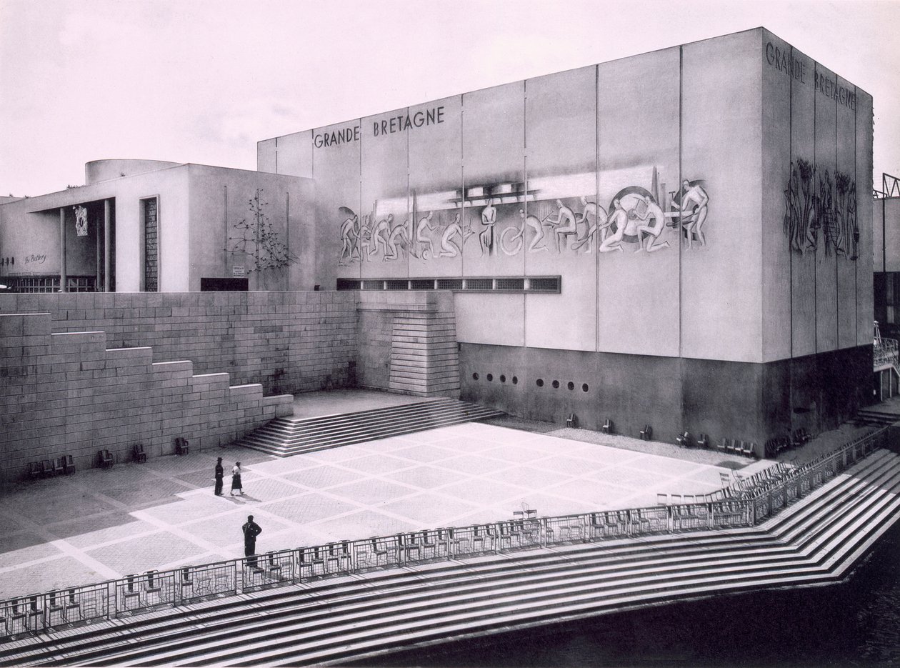 Det Forenede Kongerige bygning ved Paris International Exposition, 1937 af French Photographer