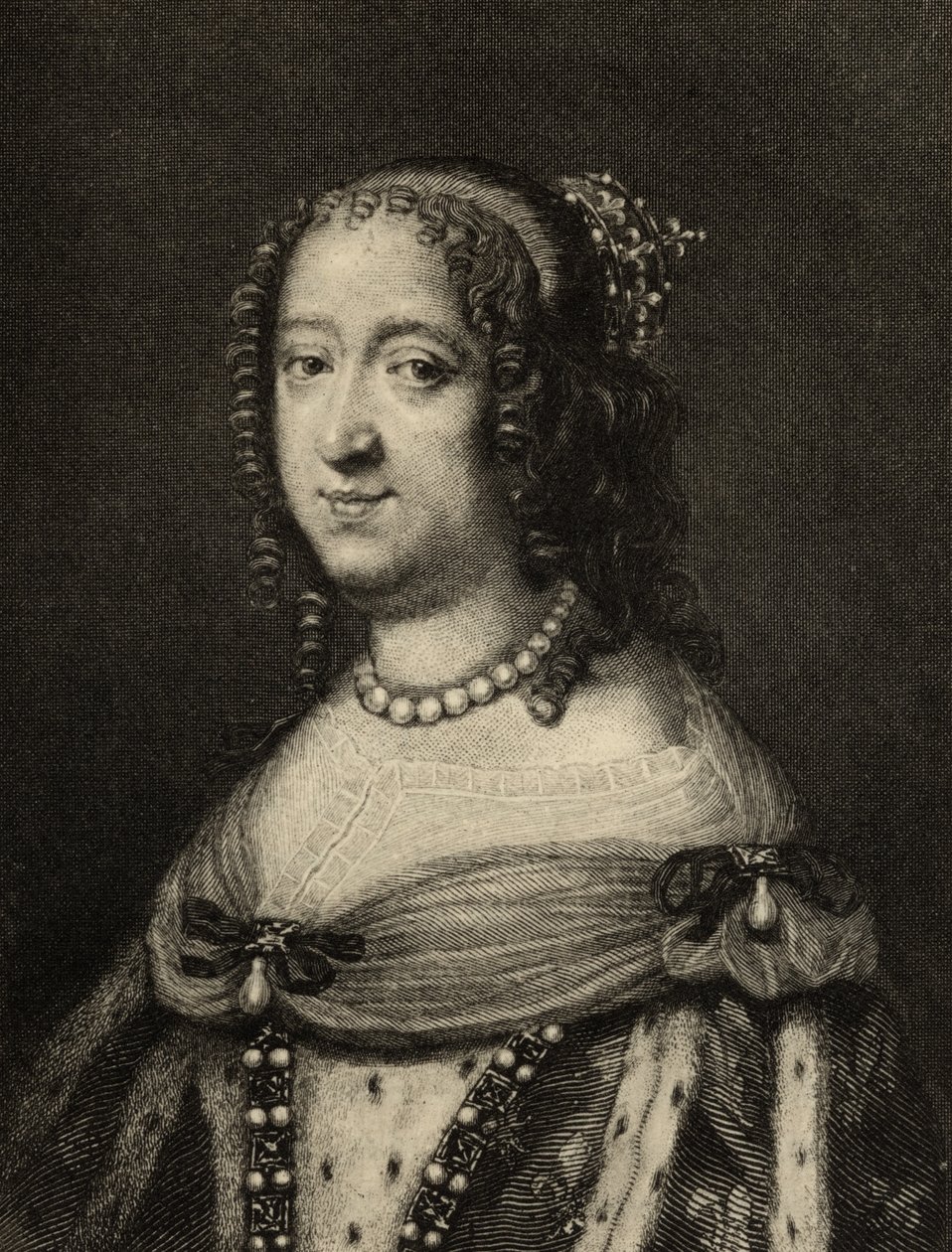 Anne af Østrig (1601-66) af French School