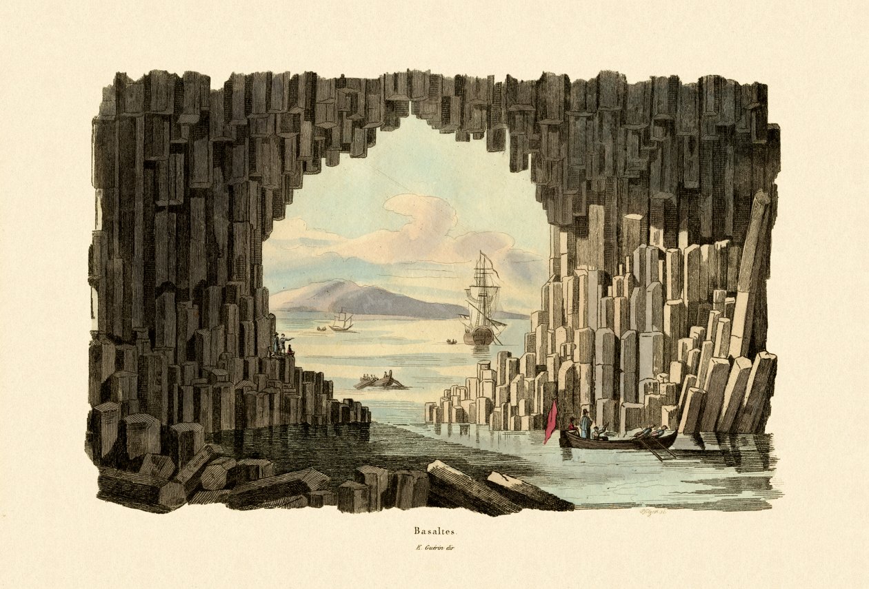 Basalt, 1833-39 af French School