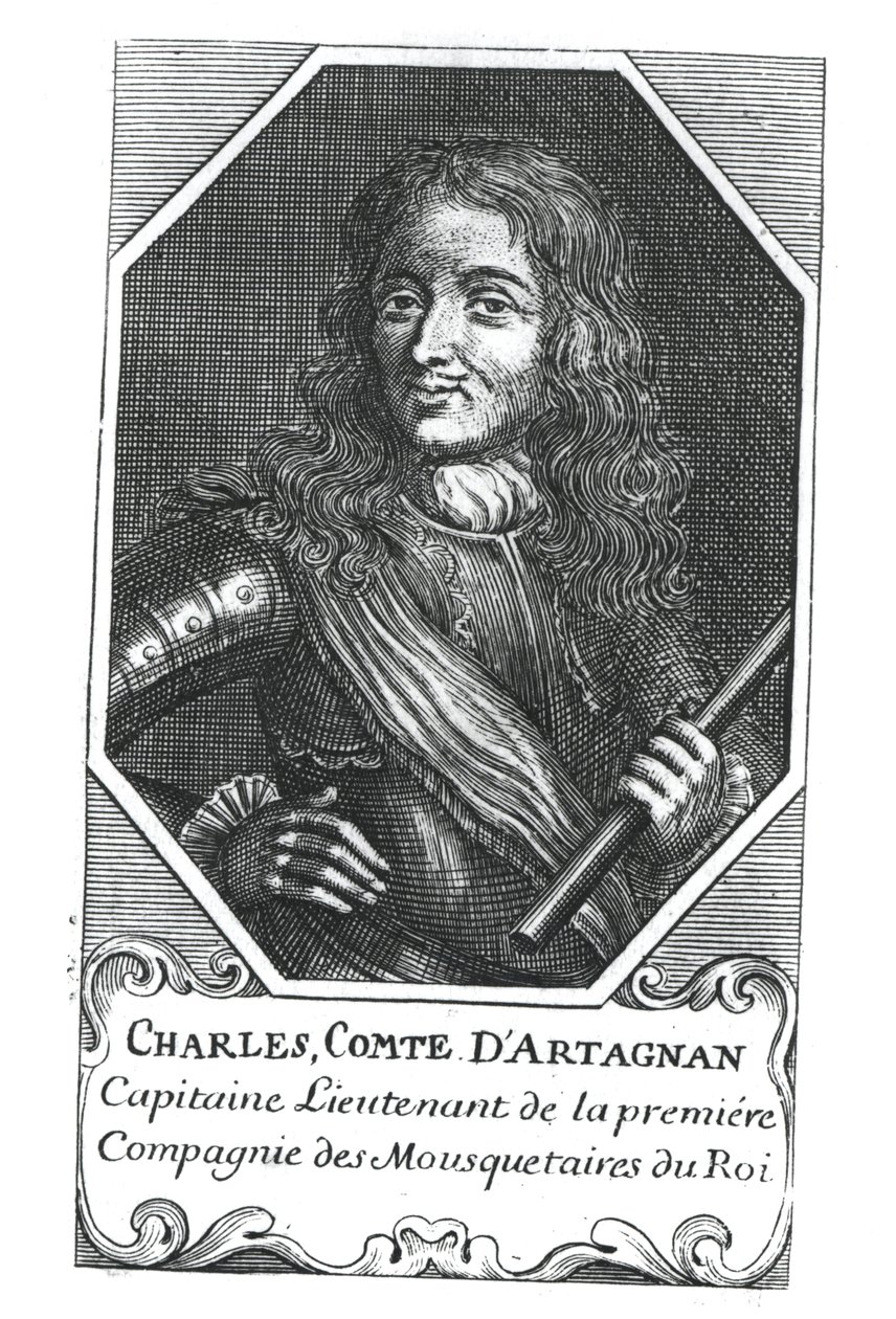 Charles de Montesquiou (1611-73) greve af Artagnan af French School