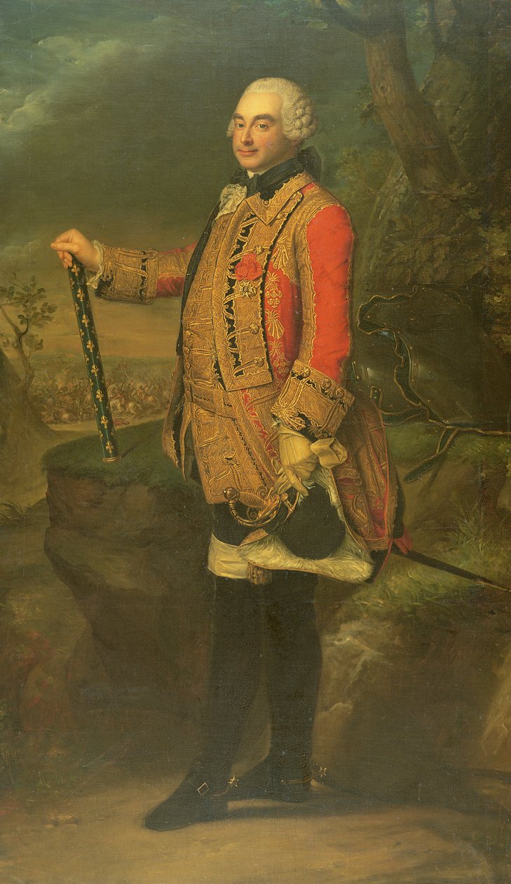 Charles de Rohan (1715-87) Prins af Soubise af French School