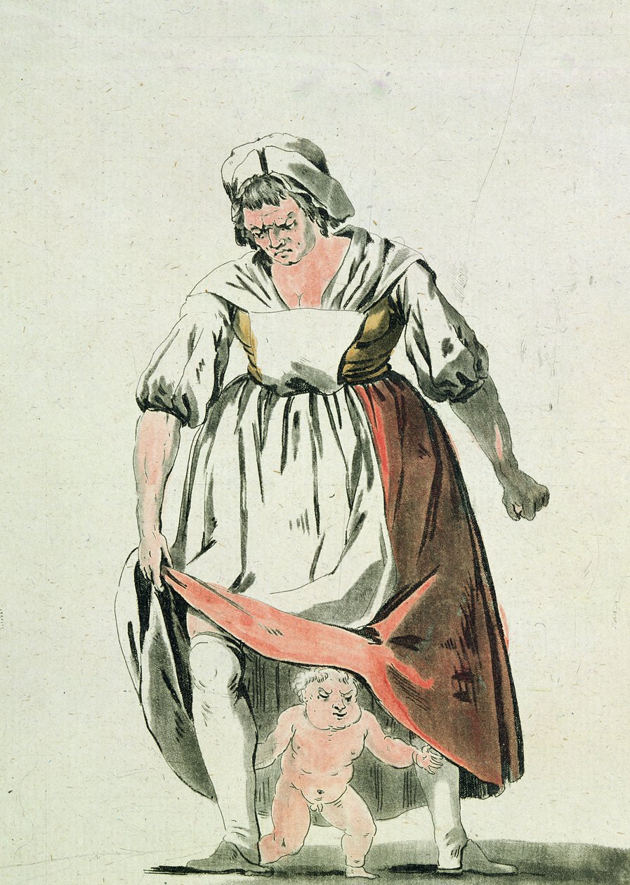 Borger født fri, 1789 af French School