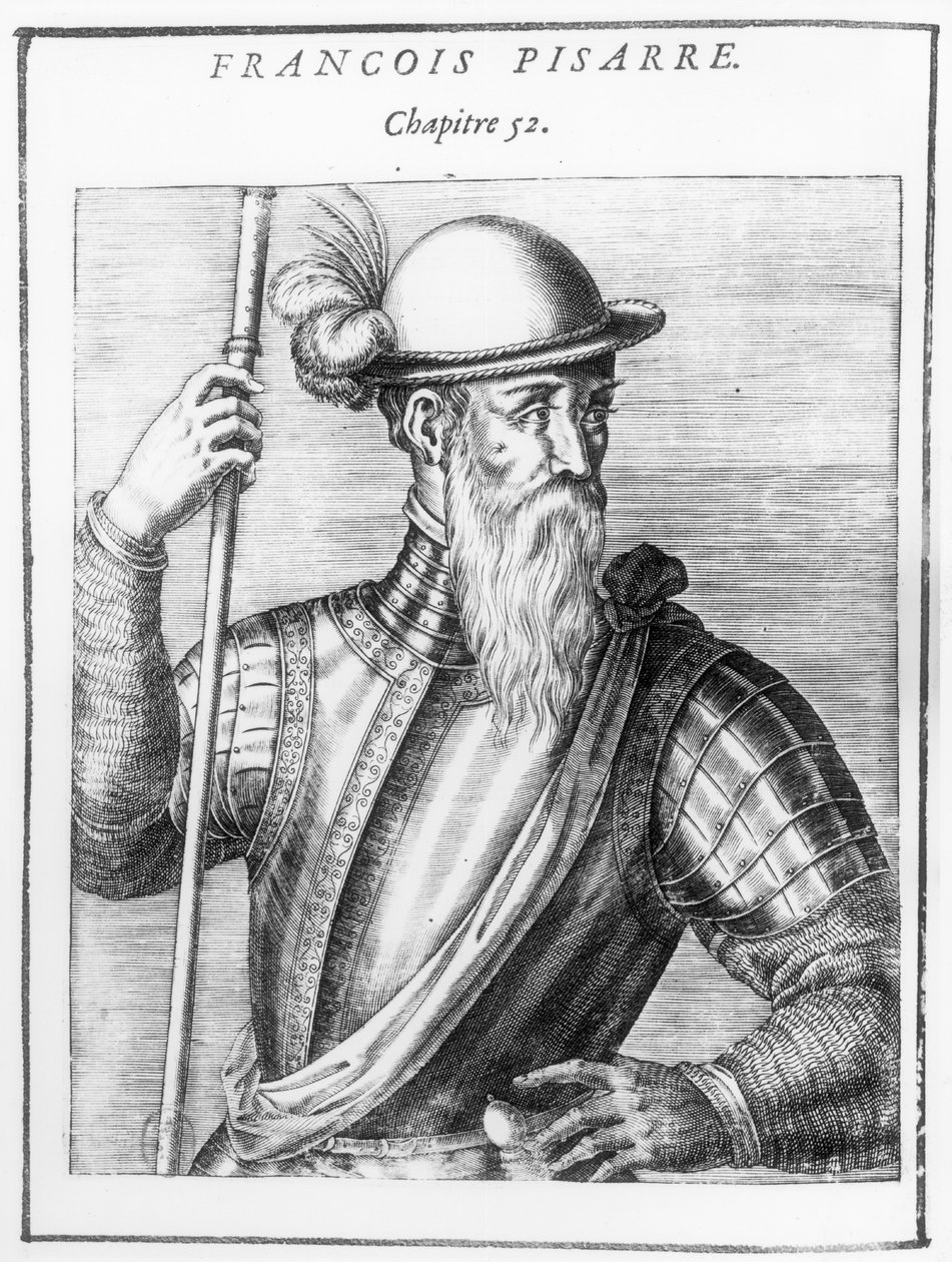 Francisco Pizarro (ca. 1475-1541) af French School