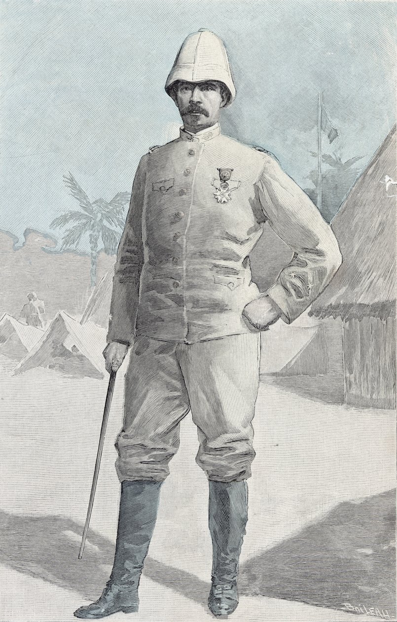 General Alfred Amedee Dodds (1842-1922) af French School