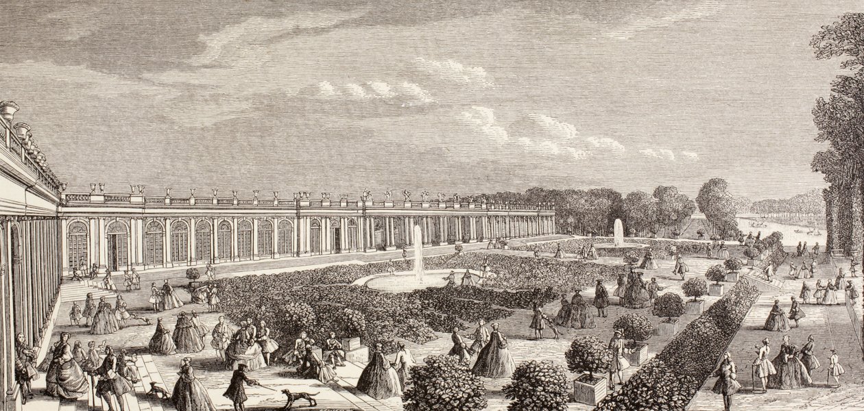 Le Grand Trianon, Versailles, i det 18. århundrede, fra 