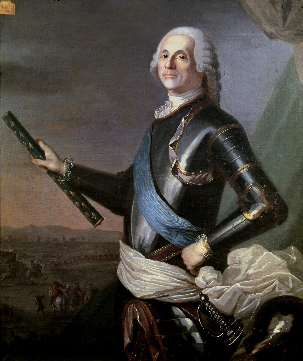 Louis Francois Armand Vignerot du Plessis (1696-1788) hertug af Richelieu af French School