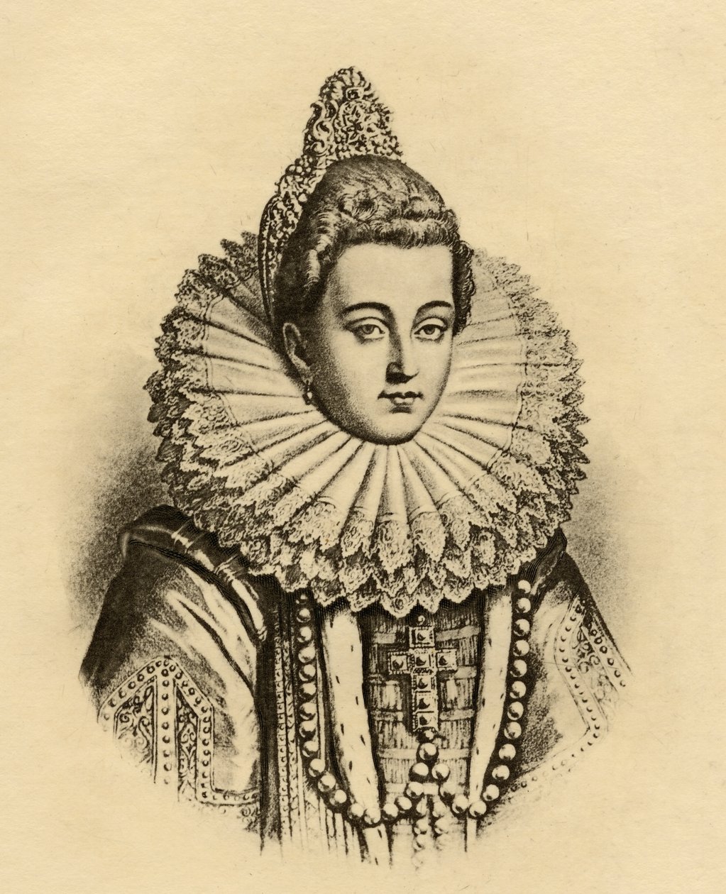 Louise de Lorraine-Vaudemont (1553-1601) af French School