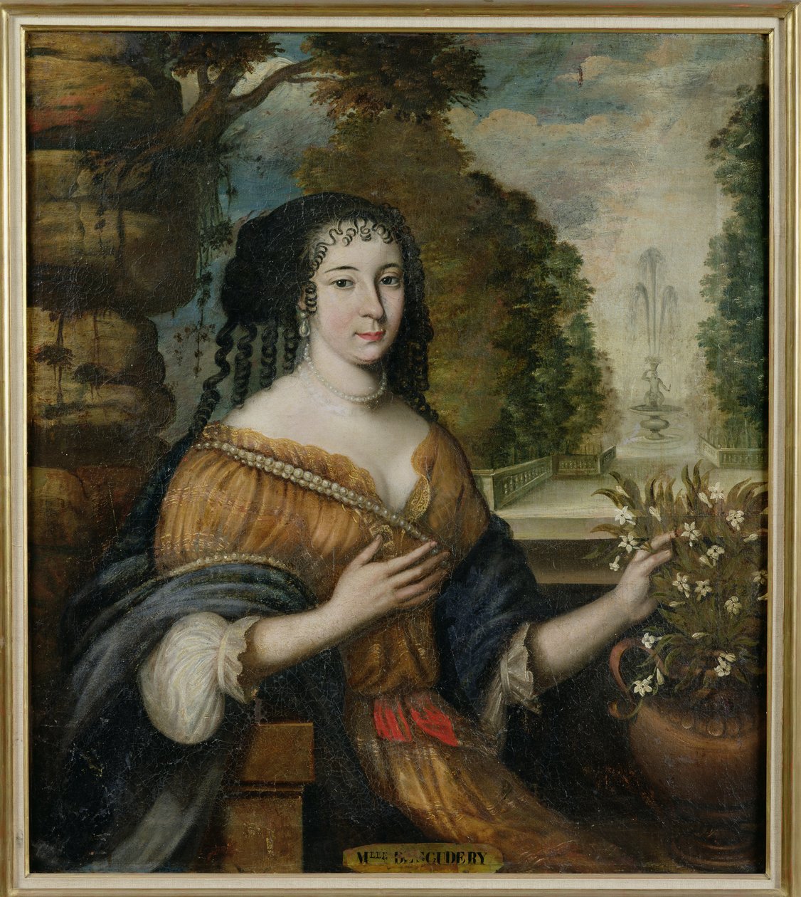 Madeleine de Scudery (1607-1701) af French School