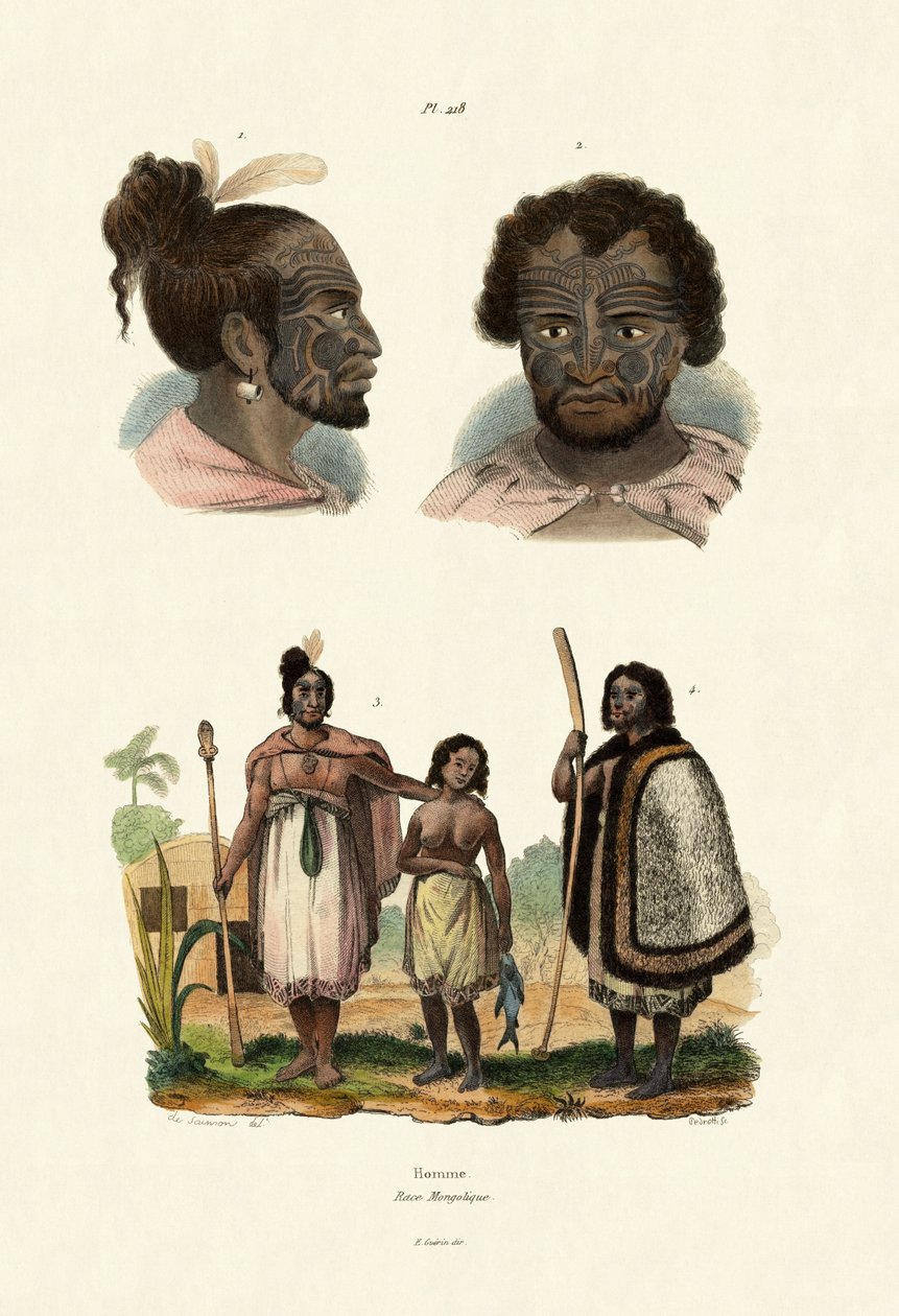Mongoler, 1833-39 af French School