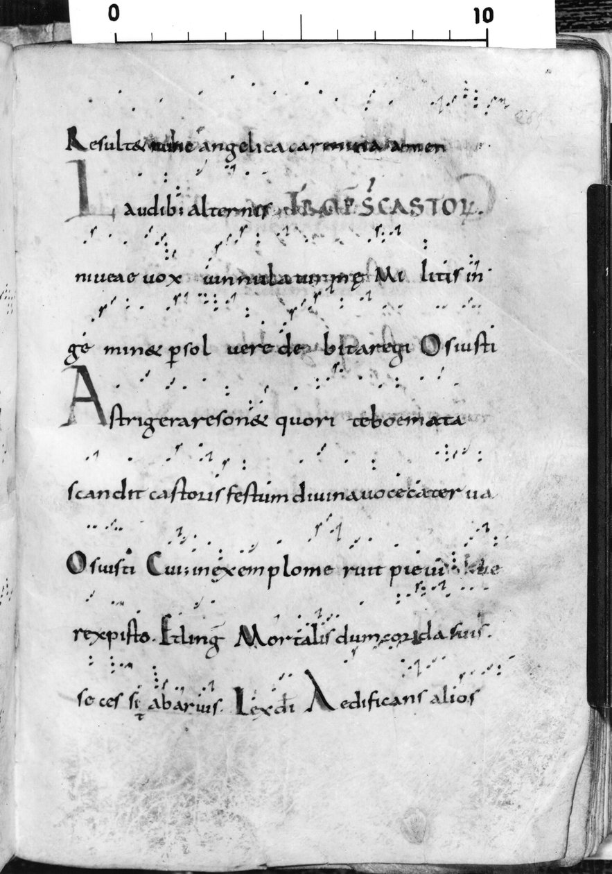 Fru 17 fol. 289 Introit til St. Castors fest, fra 