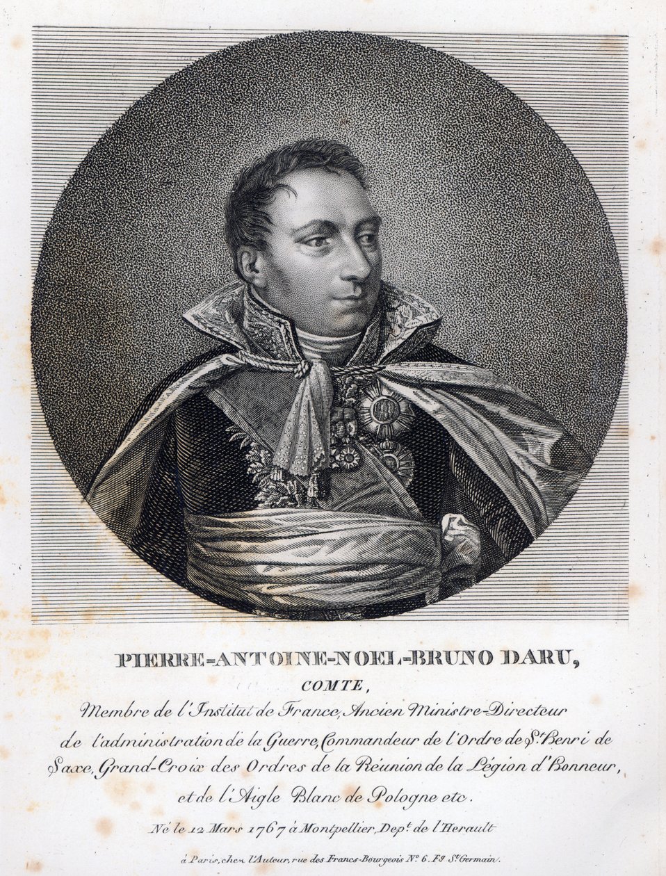 Pierre Daru (1767-1829) af French School