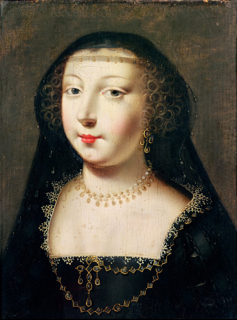 Portræt af Gabrielle d
