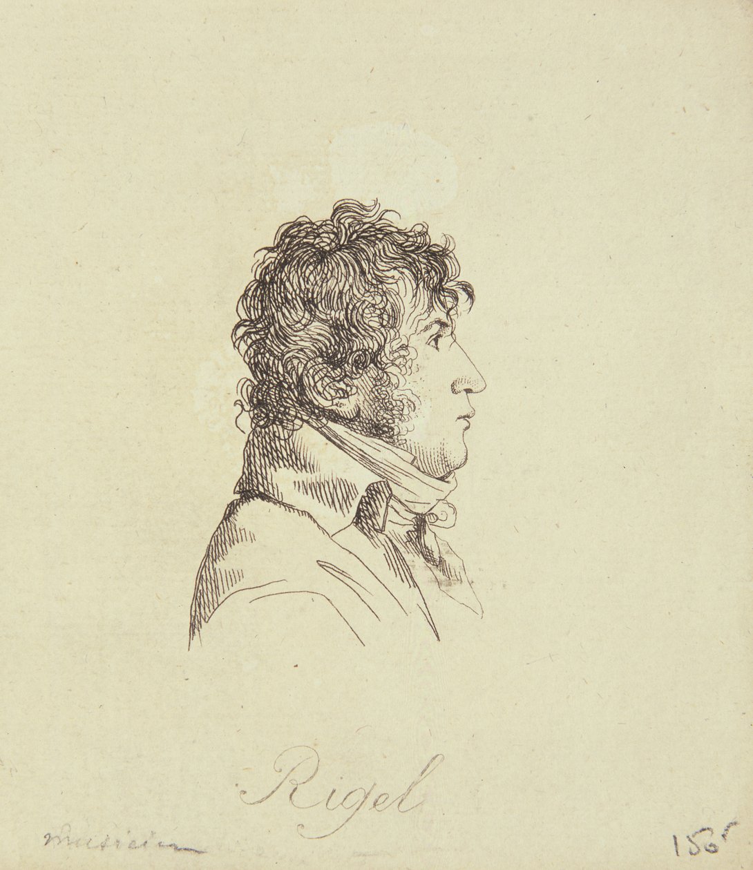 Portræt af Henri-Jean Rigel (1772-1852) af French School