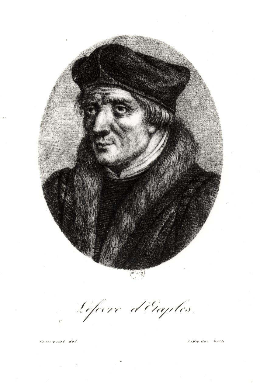 Portræt af Jacques Lefevre d