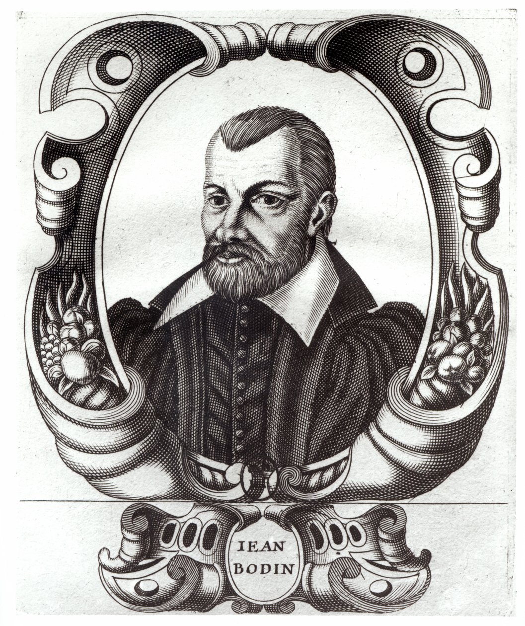 Portræt af Jean Bodin (1530-96) af French School