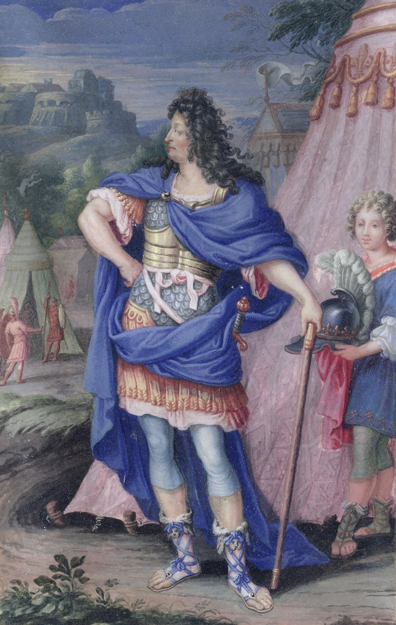 Portræt af Ludvig XIV (1638) Konge af Frankrig af French School