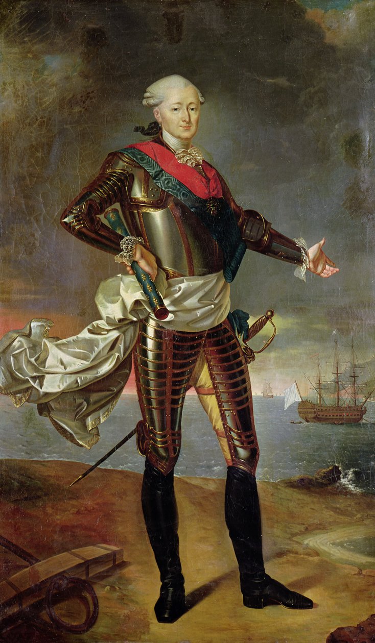 Portræt af Louis-Jean-Marie de Bourbon (1725-93) hertug af Penthievre af French School