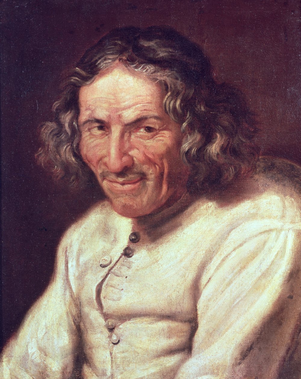 Portræt af Paul Scarron (1610-60) af French School