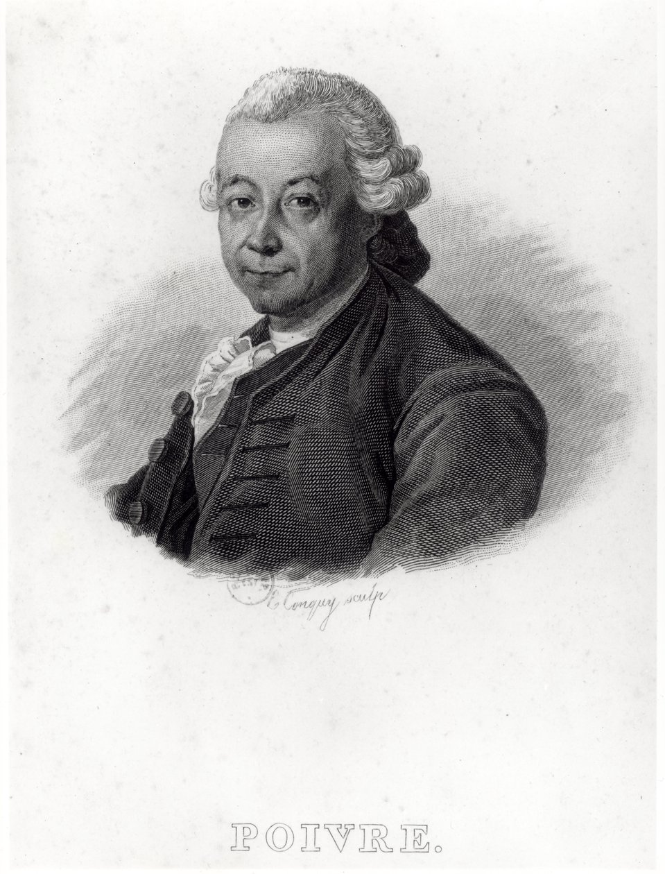 Portræt af Pierre Poivre (1719-86) af French School