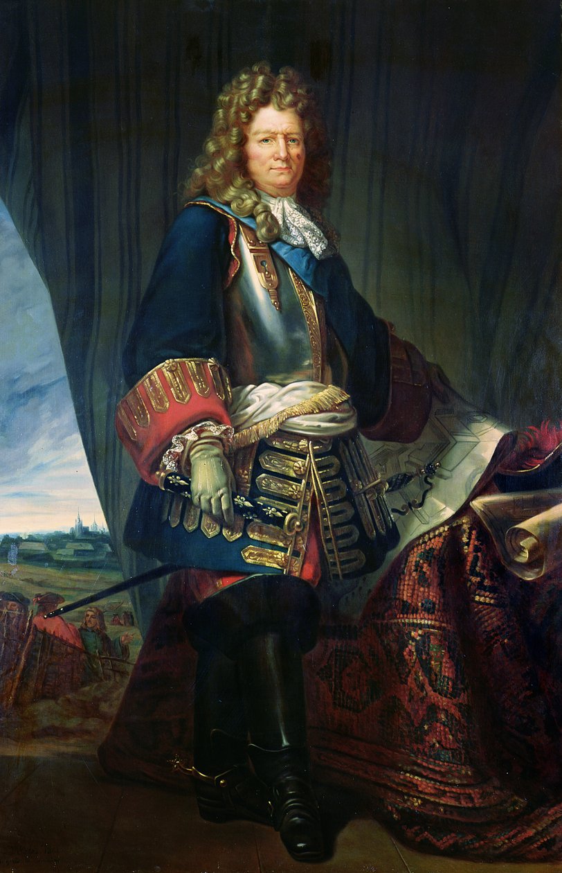 Portræt af Sebastien le Prestre af Vauban (1633-1707) af French School