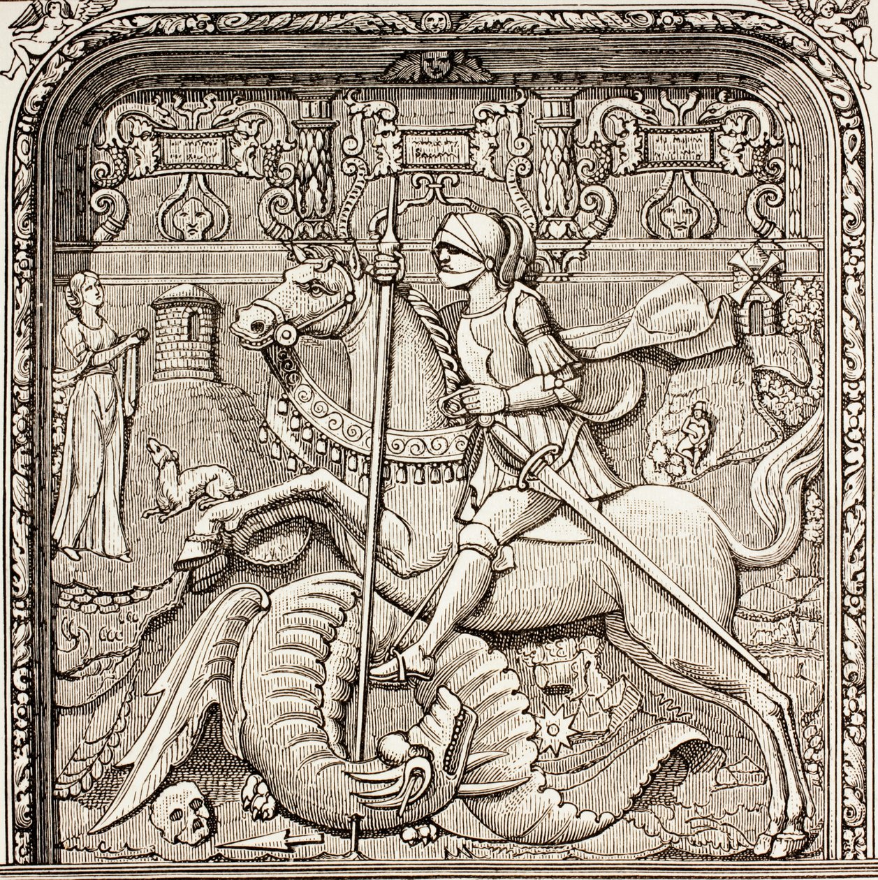 St. George dræber dragen, fra 