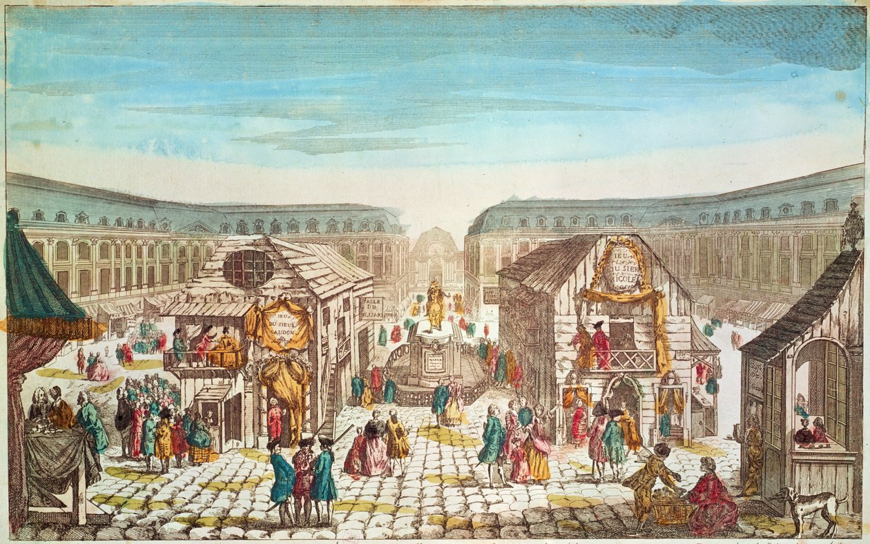 St. Ovide Fair, Place Vendome af French School