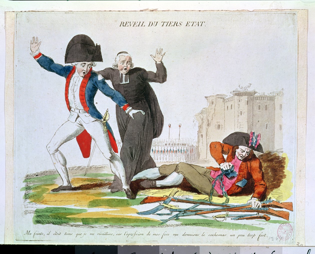 The Awakening of the Third Estate, juli 1789 (se også 266297) af French School