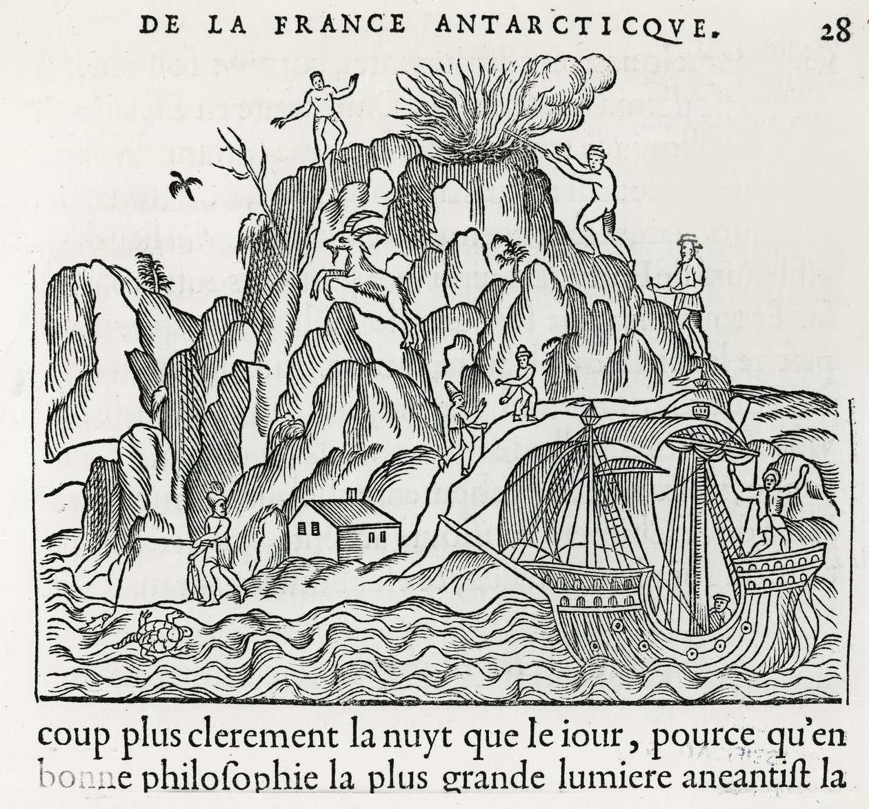 Vulkan, 1558 af French School