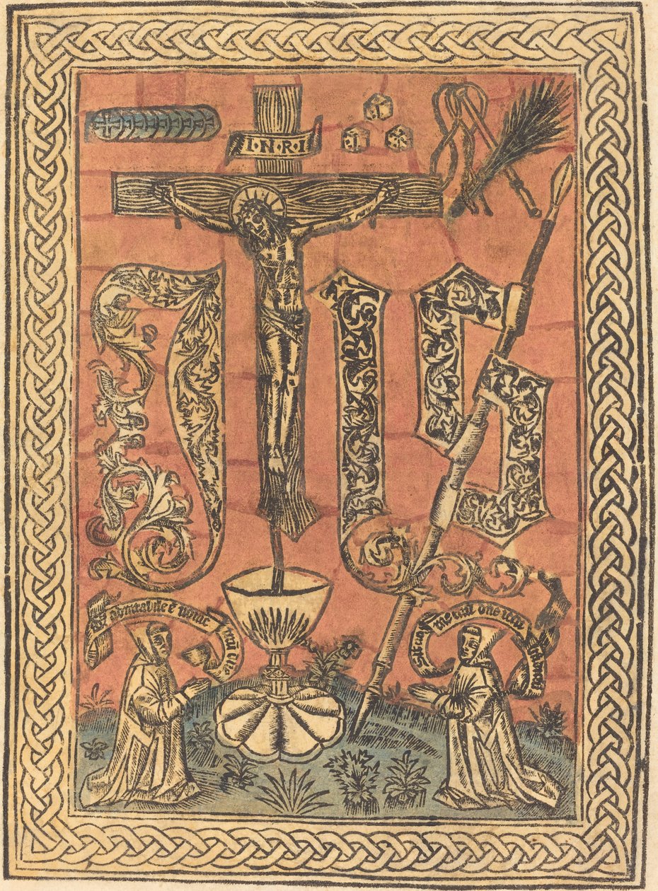 Det hellige monogram af French 15th Century