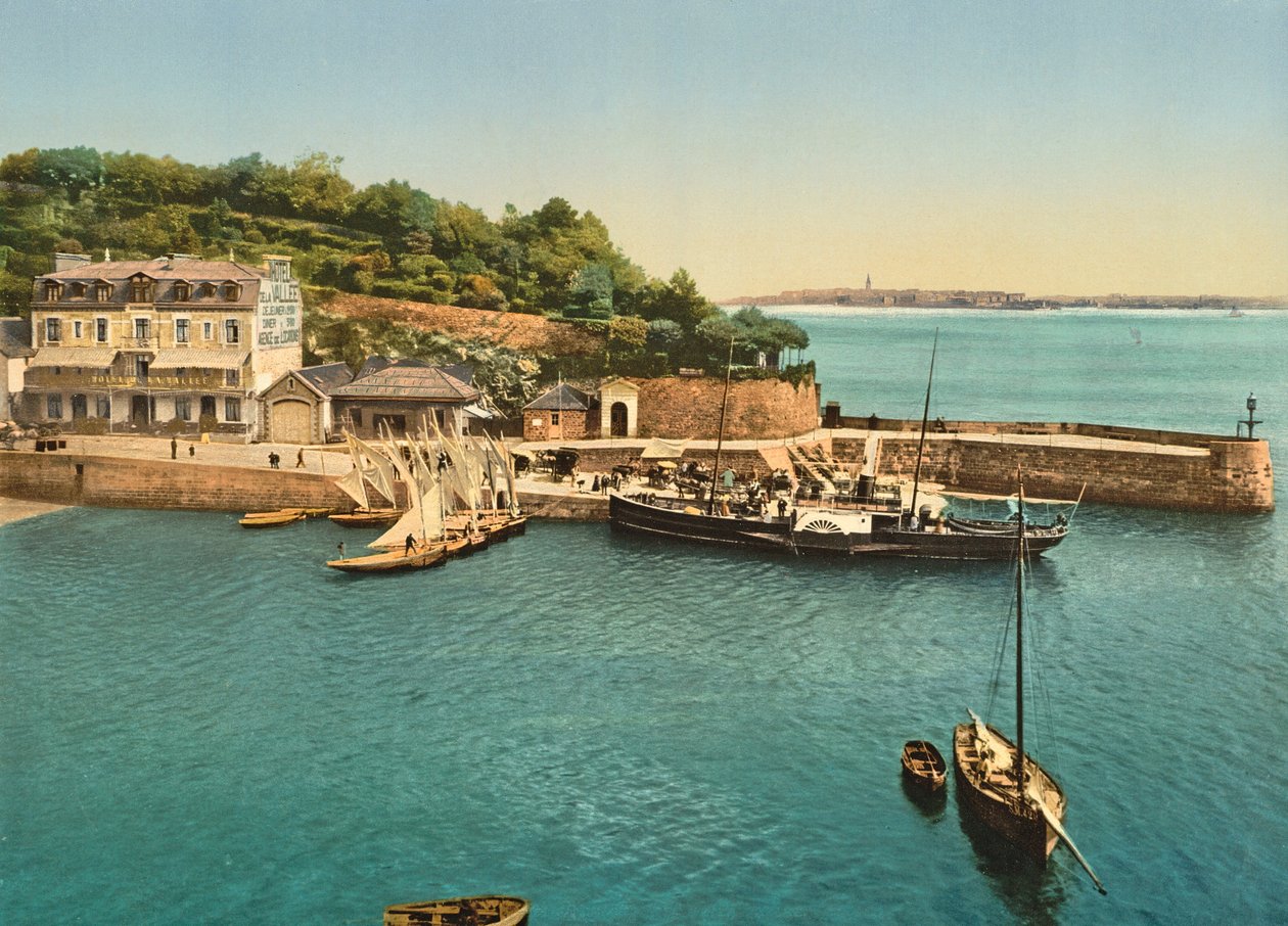 Dalens næb, Dinard, 1890-1900 af French Photographer