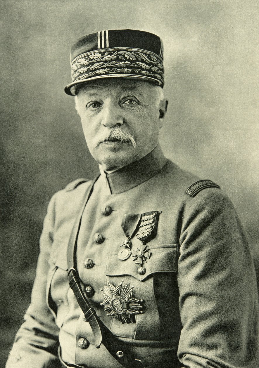 Marechal Emile Fayolle (1852-1928), 20. århundrede (foto) af French Photographer