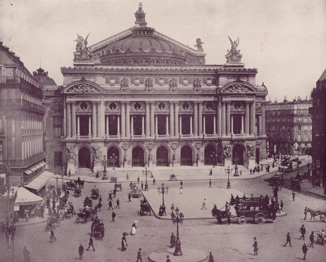 Paris: Paris: Paris Operaen (s/h foto) af French Photographer