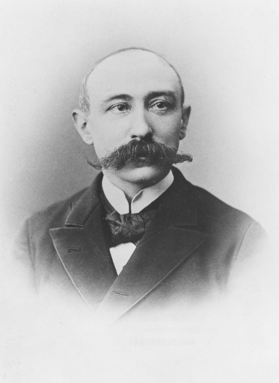 Portræt af Frédéric Edouard Plessis af French Photographer