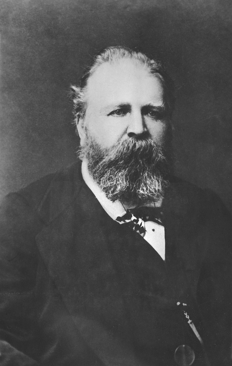 Portræt af Jules Etienne Pasdeloup af French Photographer