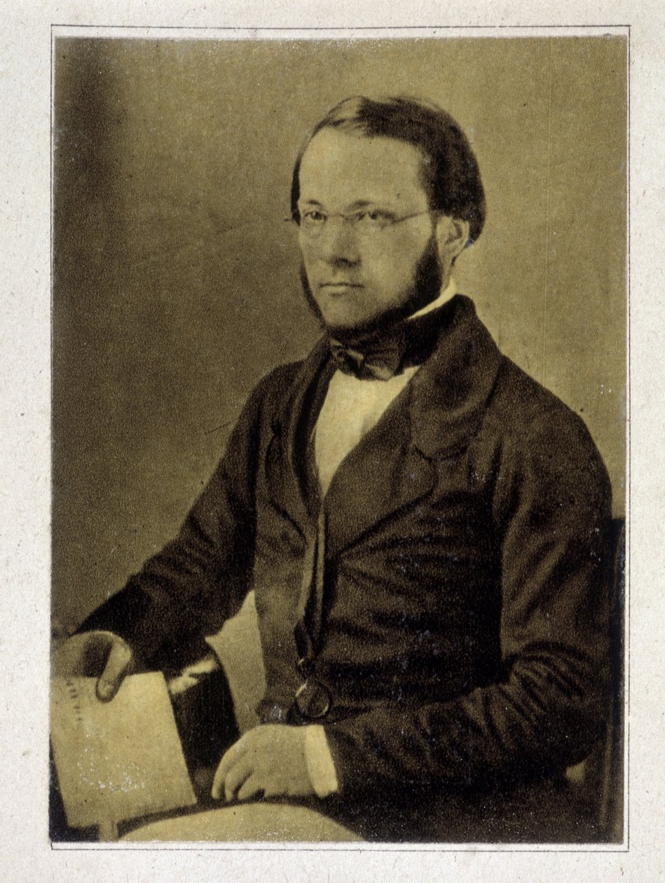 Portræt af Louis Pasteur i 1852. af French Photographer