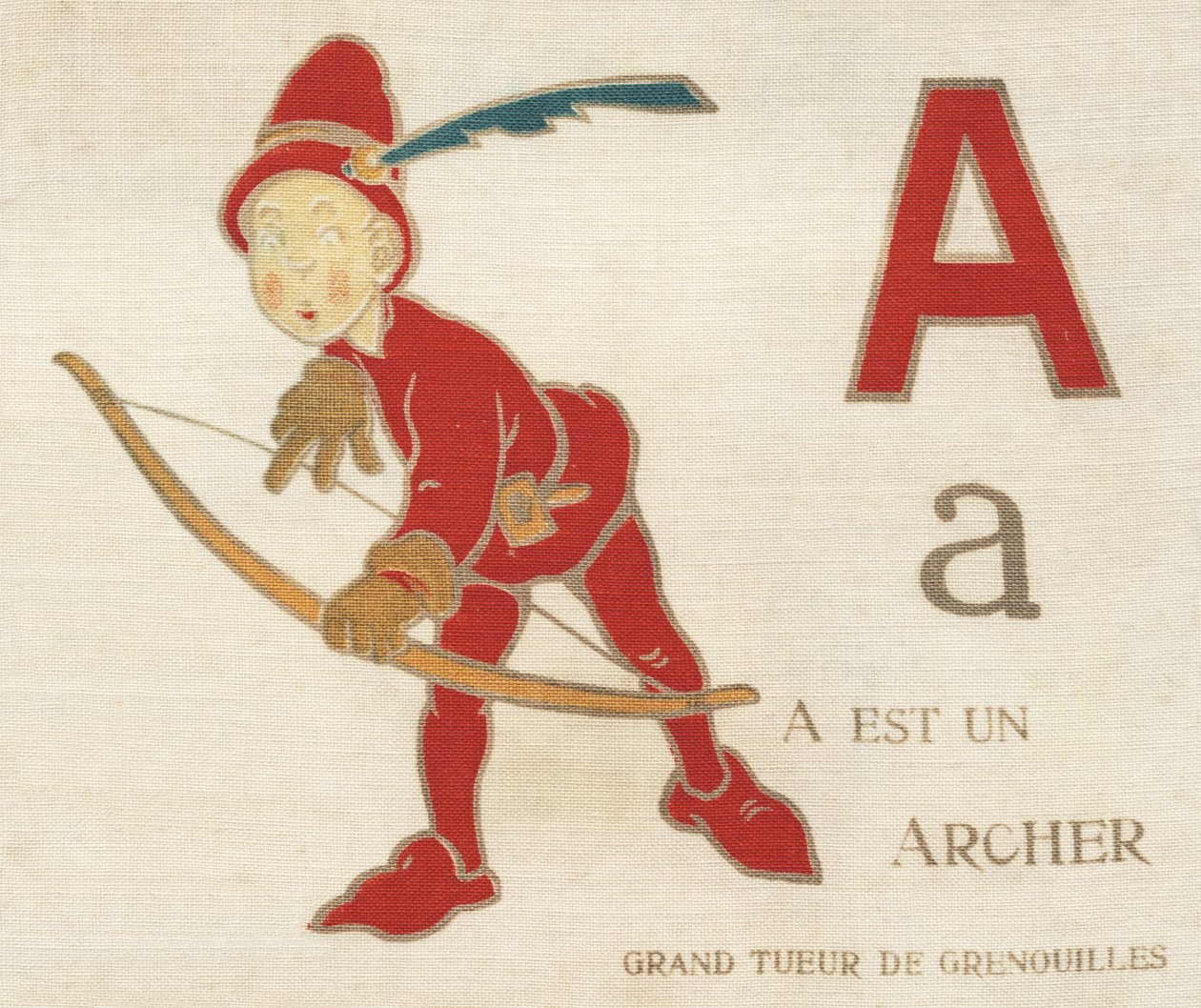 A er en stor frømorder Archer. af French School