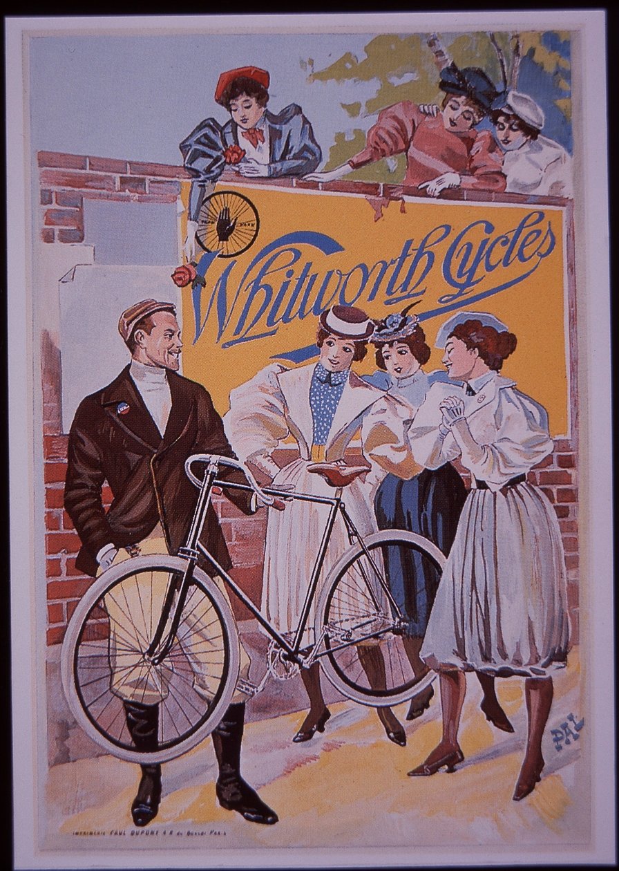 Annonce for Whitworth Cycles af French School